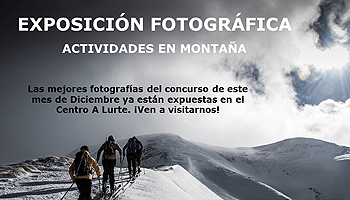 Exposicin fotogrfica Actividades de Montaa