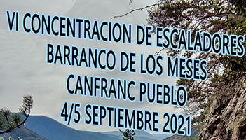 VI Encuentro de Escaladores Barranco de los Meses