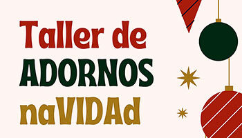 Taller de adornos de Navidad