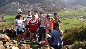 Campamento para jóvenes en Canfranc
