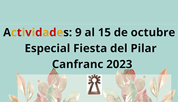 Agenda semana del Pilar en Canfranc