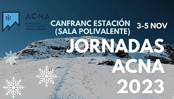 JORNADAS ACNA 2023  Nivologa, rescate y avalanchas