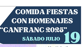 Comida de Fiestas Inscripcin abierta