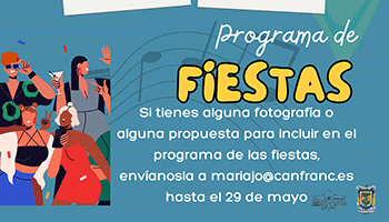 ENVA tus imgenes para el programa de fiestas