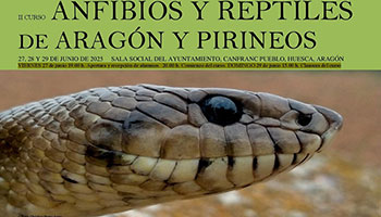 II Curso anfibios y reptiles de Aragn y Pirineos