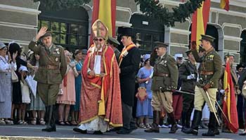 Recreacin de la Inauguracin de la Estacin Internacional de Canfranc