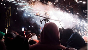 Espectculo pirotcnico con Diaples Alt Urgell