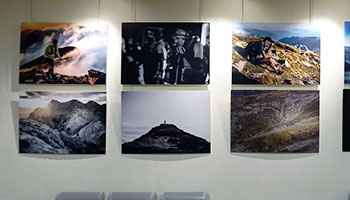 Exposici�n de fotograf�as carrera Canfranc-Canfranc