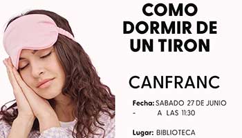 Taller: C�mo dormir de un tir�n