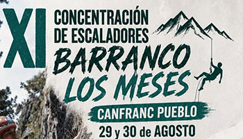 XI Concentraci�n de Escaladores Barranco de los Meses