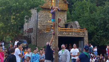 Fiestas en Canfranc Pueblo