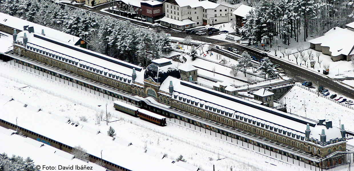 Canfranc. La Estacin de los Pirineos