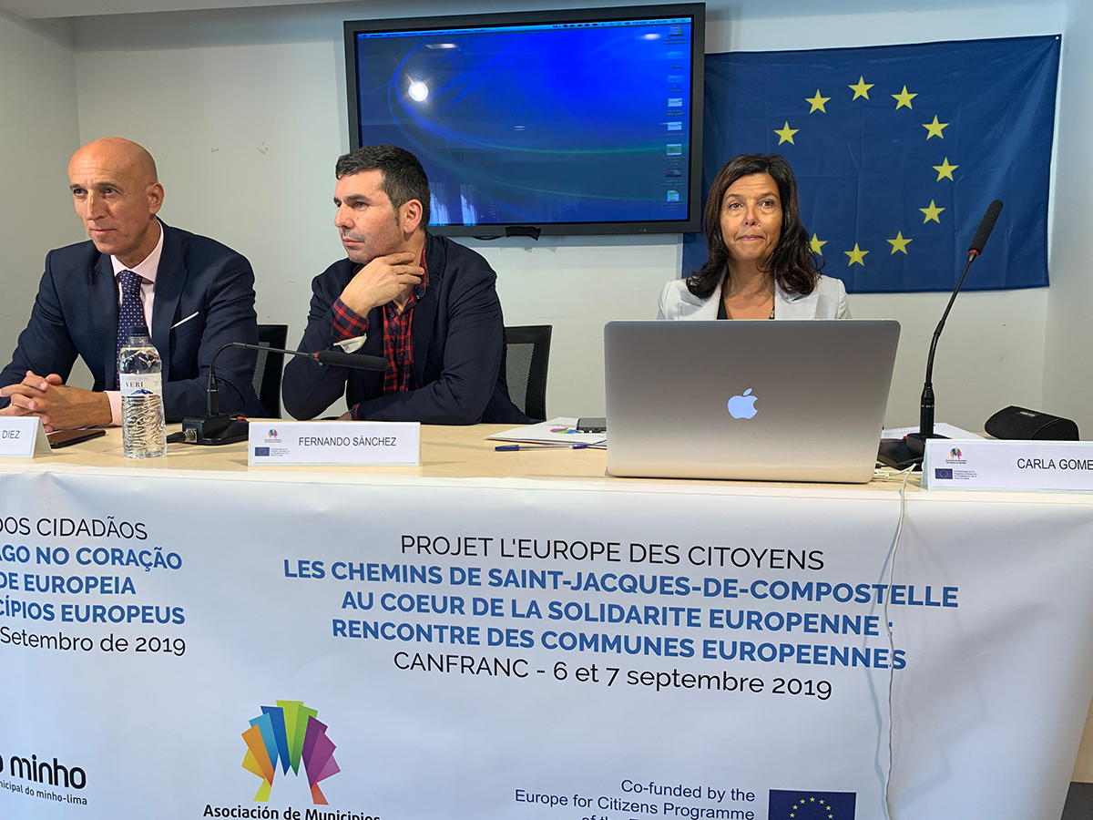 Proyecto “El Camino de Santiago en el corazón de la solidaridad europea: Encuentro de municipios europeos” Canfranc, 6 y 7 de septiembre de 2019