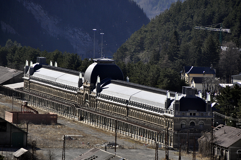 Estación internacional de Canfranc. Foto: Pirineum