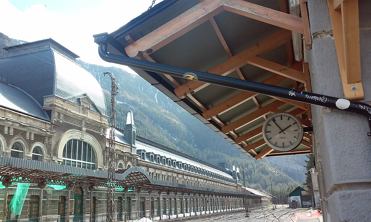 La Estación Internacional de Ferrocarril de Canfranc - Edificio histórico