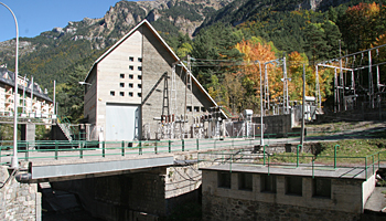 Puente de Secrás y Centrales Canal Roya e IP