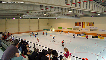 Pista de patinaje en lnea de Canfranc